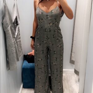 Floral Jumpsuit